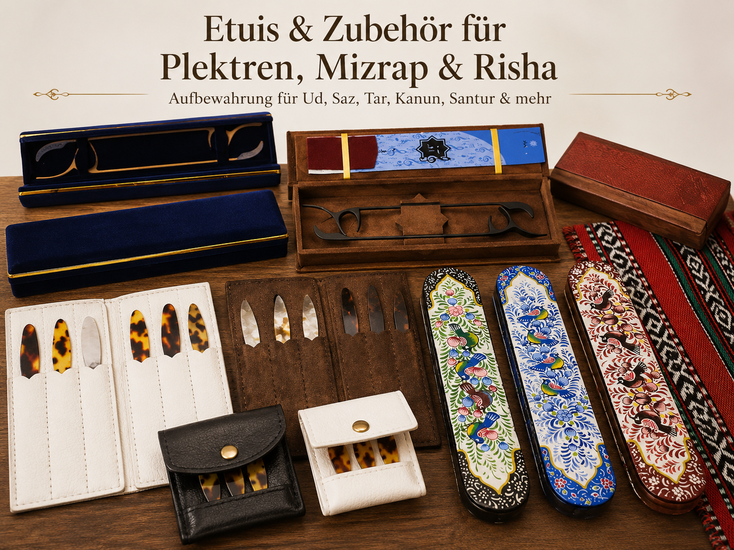 Taschen & Koffer Für Plectrum Mizrab Risha